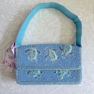 NWT Viral Beaded Turtle Bag